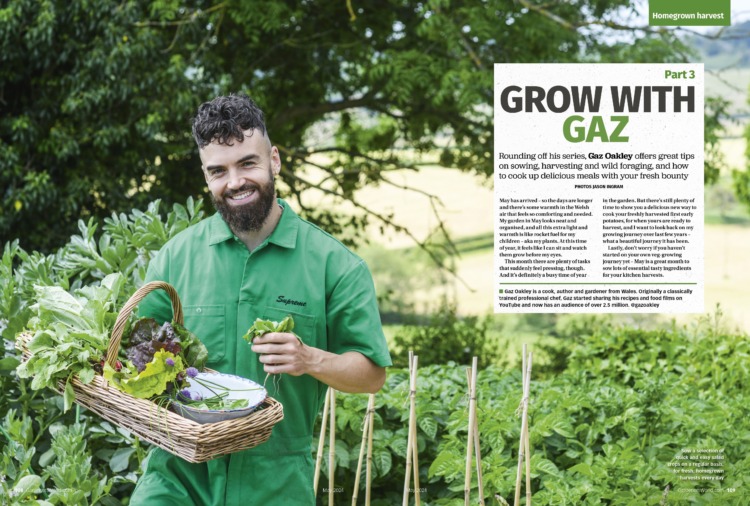 BBC Gardeners World May 2024 Magazine 2 for 1 Gardens Entry Card Offer - Grow with Gaz
