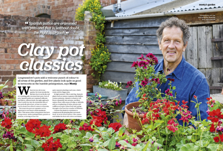 BBC Gardeners World May 2024 Magazine 2 for 1 Gardens Entry Card Offer - Monty's Garden