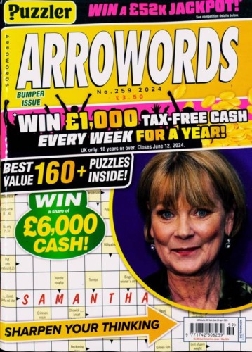Puzzler Arrowords Magazine 259