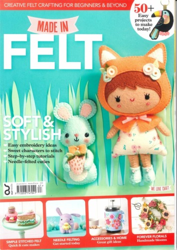 We Love Craft Magazine Made Felt