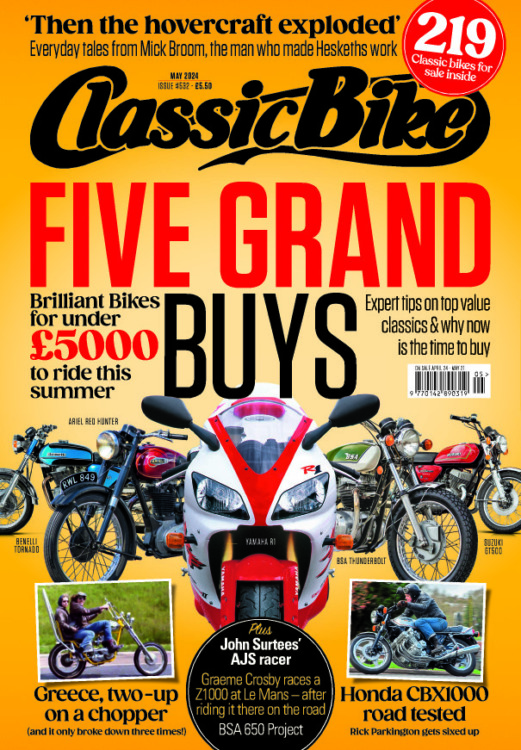 Classic Bike Magazine May 2024