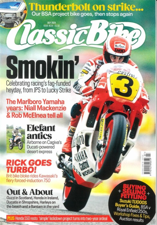 Classic Bike Magazine July 2024