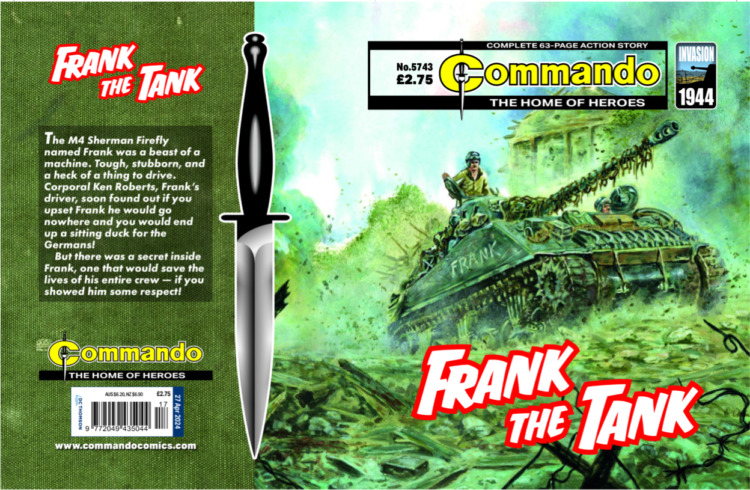 Commando Comic - Home of Heroes Issue 5743