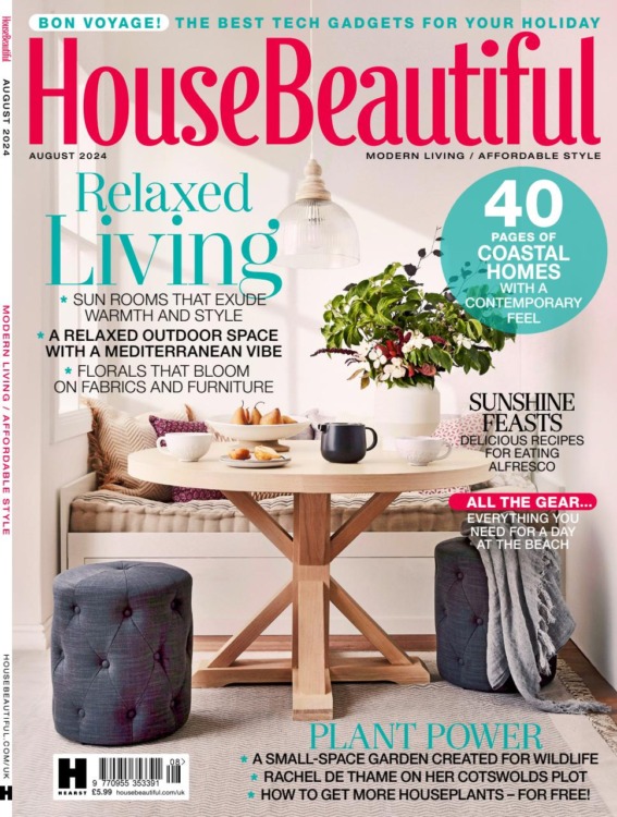 House Beautiful Magazine August 2024