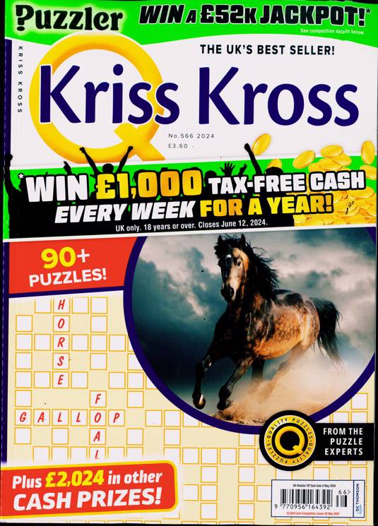 Puzzler Q Kriss Kross Magazine 566