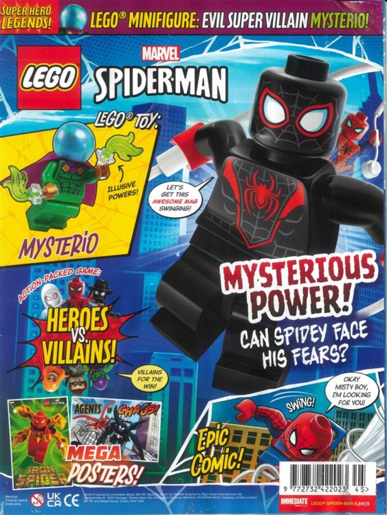 LEGO Superhero Legends Magazine Spiderman9