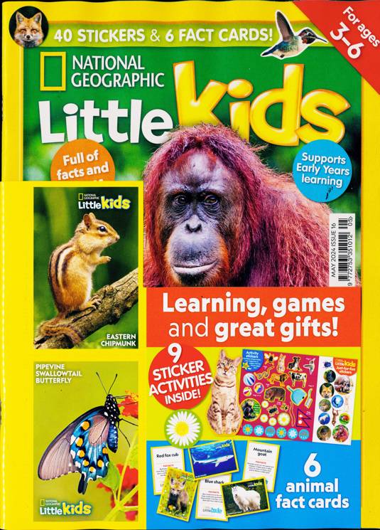 Nat Geo Little Kids Magazine May 2024