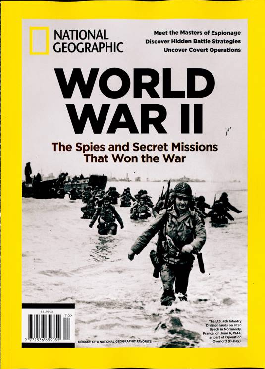 National Geographic Special Magazine Secrets of WW2