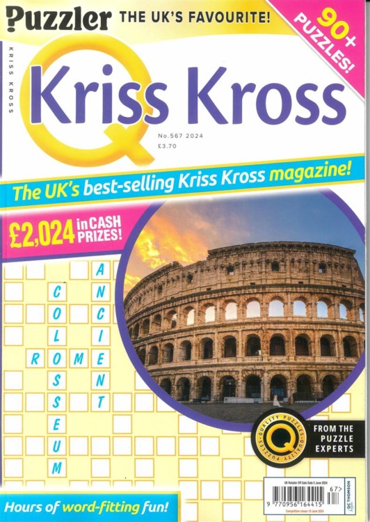 Puzzler Q Kriss Kross Magazine 567