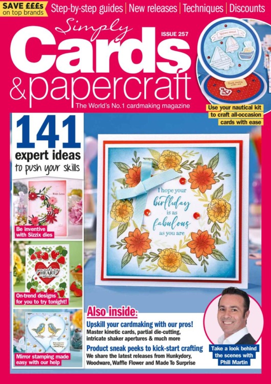 Simply Cards & Papercraft Magazine 257