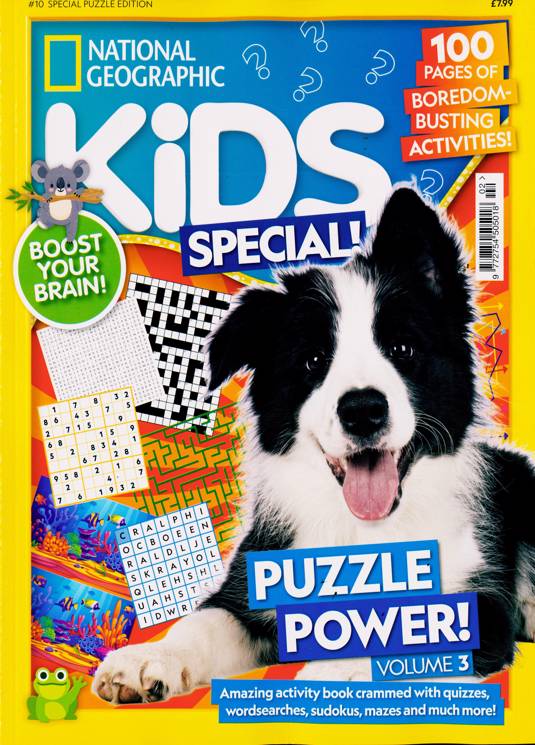 National Geographic Kids Special Magazine 10 Puzzles
