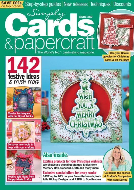 Simply Cards & Papercraft Magazine 260