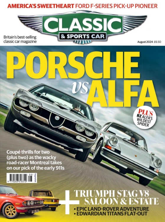 Classic & Sports Car Magazine August 2024