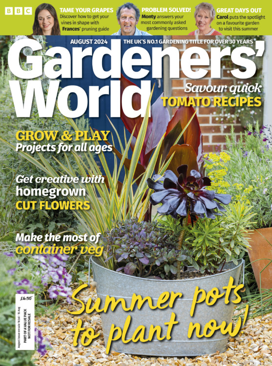 BBC Gardeners' World Magazine August 2024