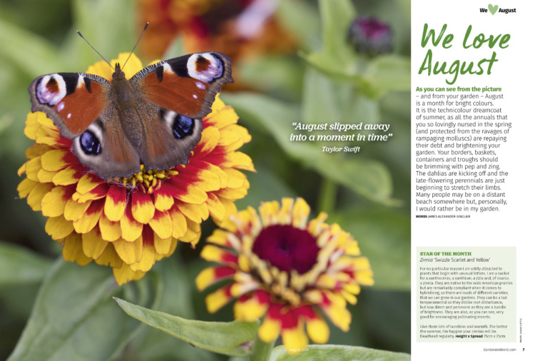 BBC Gardeners' World Magazine August 2024 - Image 2