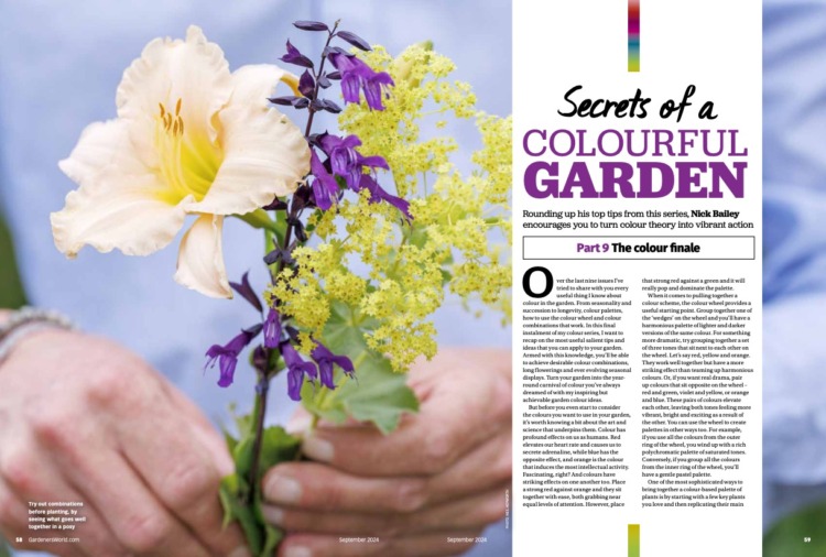 BBC Gardeners World Magazine September 2024 - Image 2
