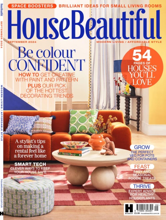 House Beautiful Magazine September 2024