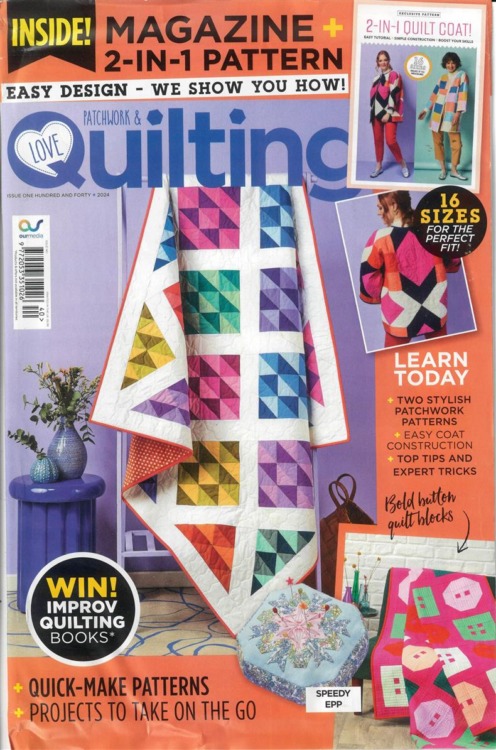 Love Patchwork & Quilting Magazine 140