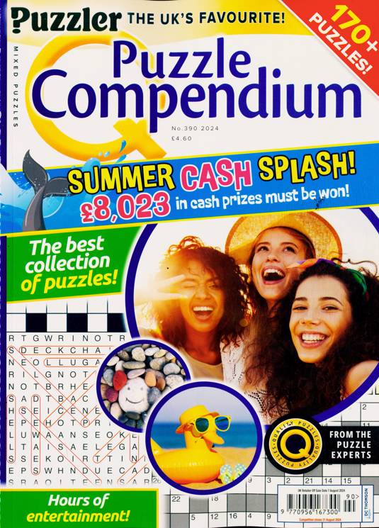 Puzzler Q Puzzle Compendium Magazine 390