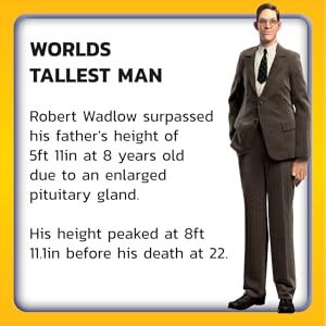 Book of Guinness World Records 2025 Banner Worlds Tallest Man