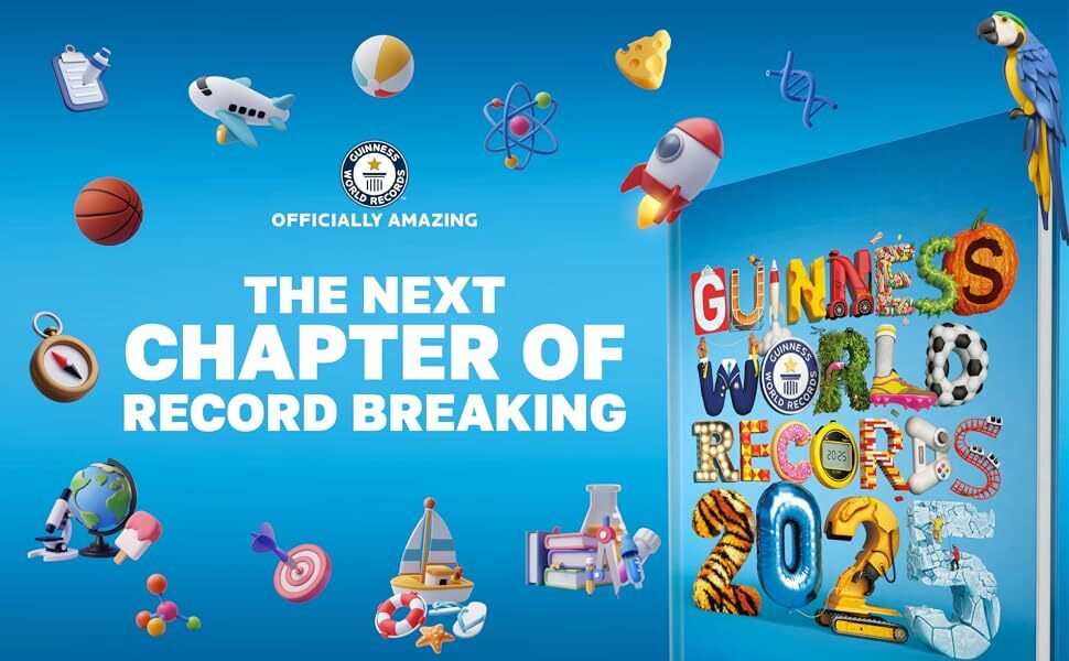 The Official Book of Guinness World Records 2025 Banner