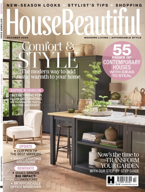 House Beautiful Magazine October 2024