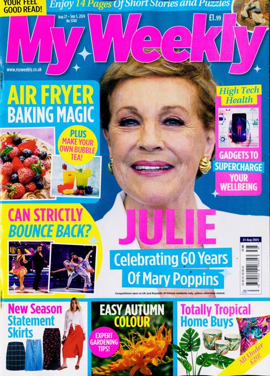 My Weekly Magazine 31st August 2024
