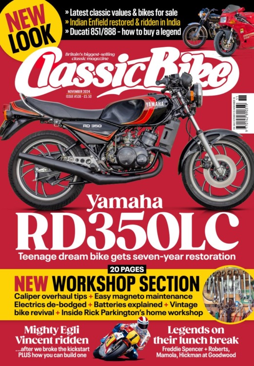 Classic Bike Magazine November 2024