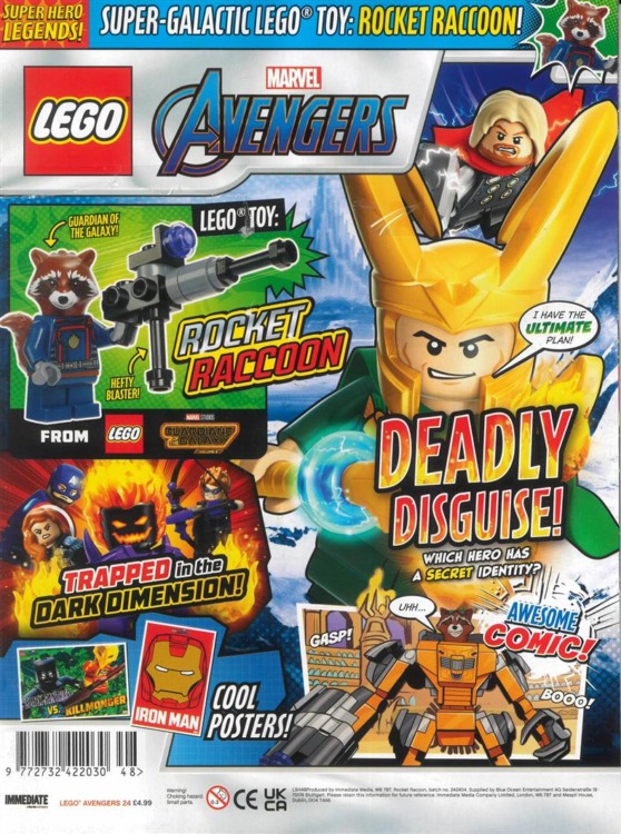 LEGO Superhero Legends Magazine Avengers24