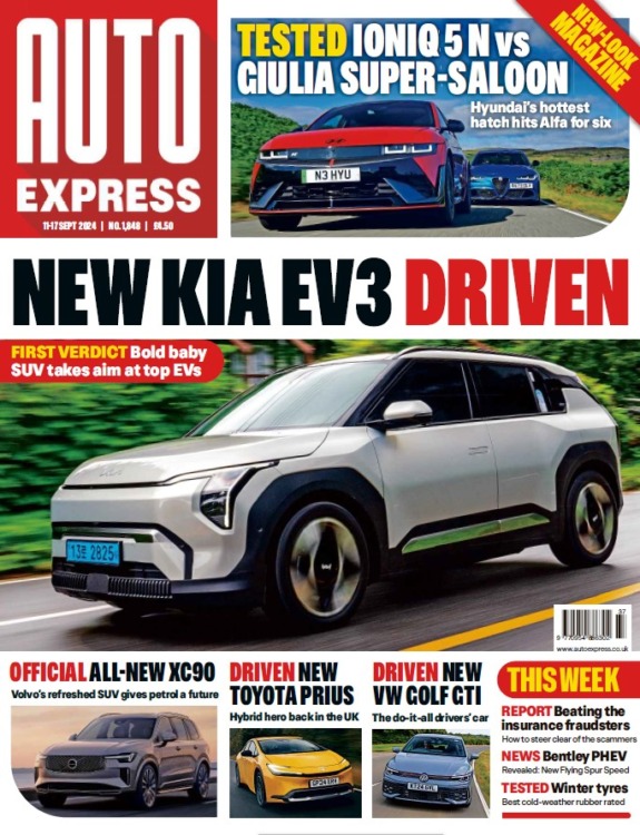 Auto Express Magazine 1848 11/09/2024