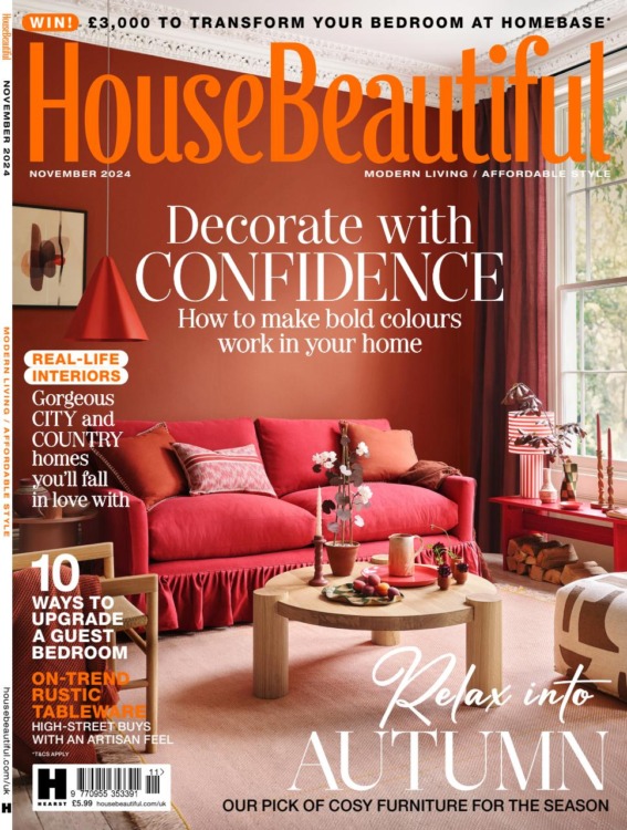 House Beautiful Magazine November 2024