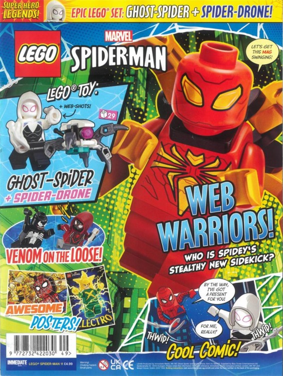 LEGO Superhero Legends Magazine Spiderman11