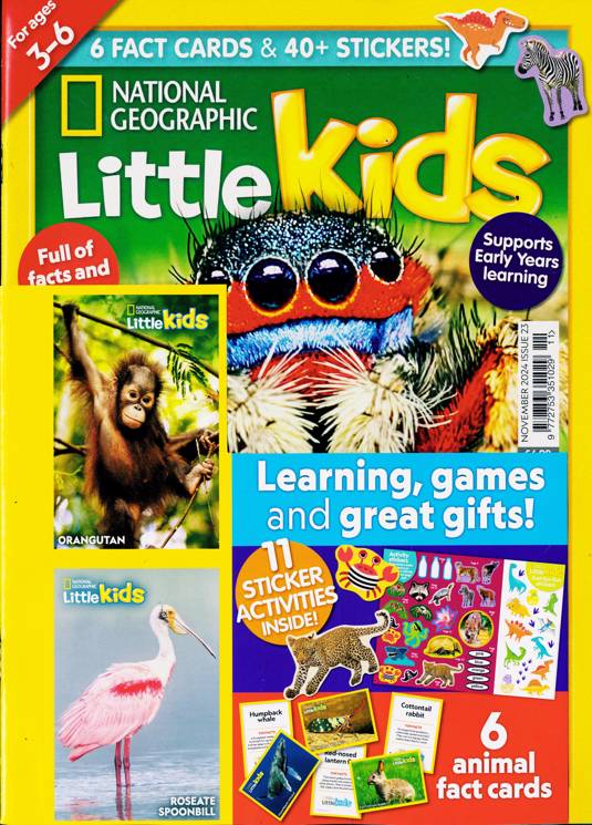 Nat Geo Little Kids Magazine November 2024
