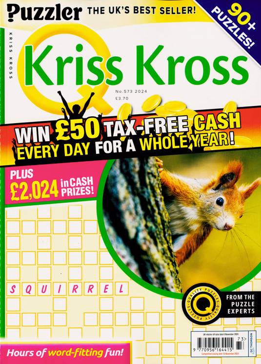 Puzzler Q Kriss Kross Magazine 573