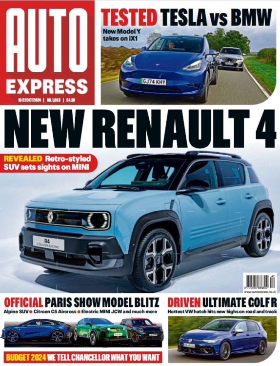 Auto Express Magazine 1853 16/10/2024