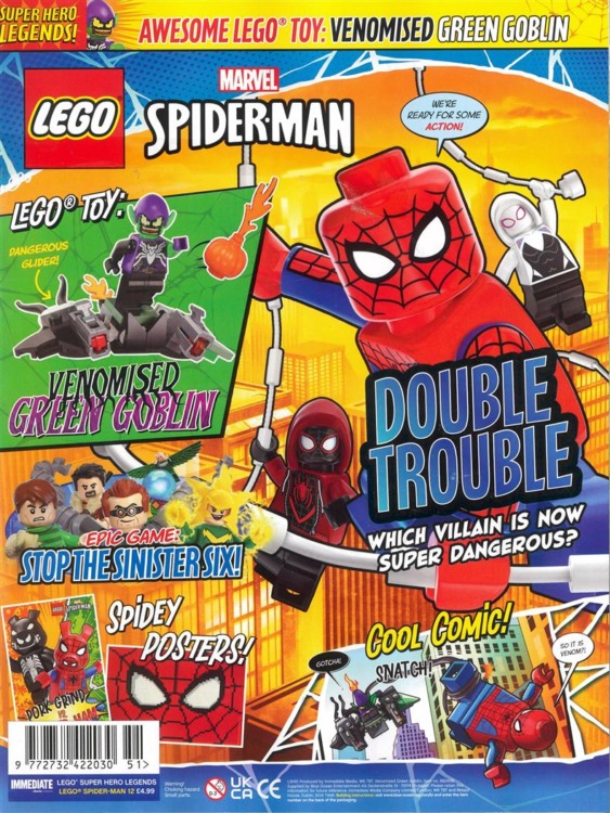 LEGO Superhero Legends Magazine Spiderman12