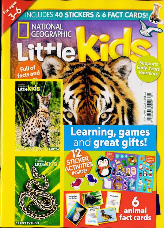 Nat Geo Little Kids Magazine January 2025