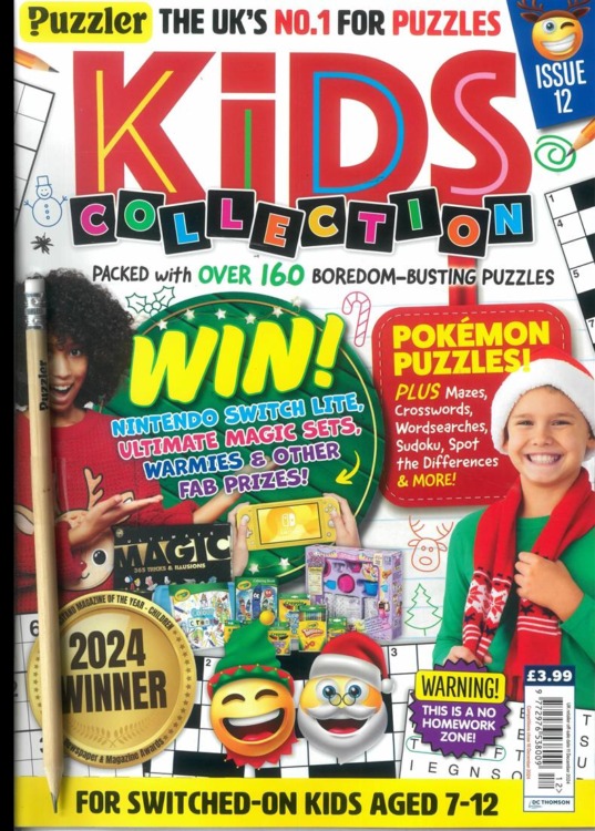 Puzzler Kids Collection Magazine Issue 12