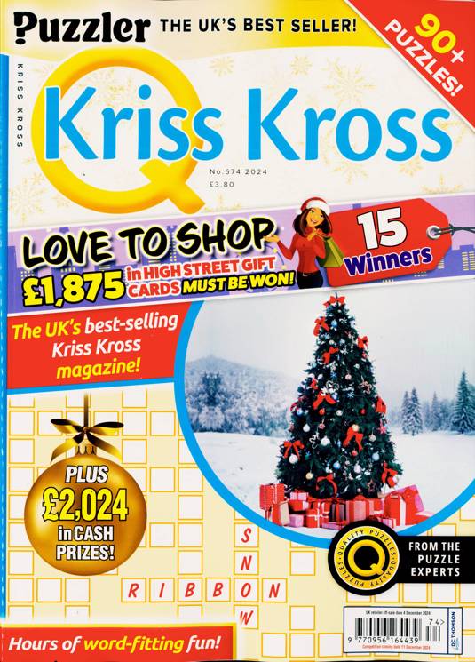 Puzzler Q Kriss Kross Magazine 574