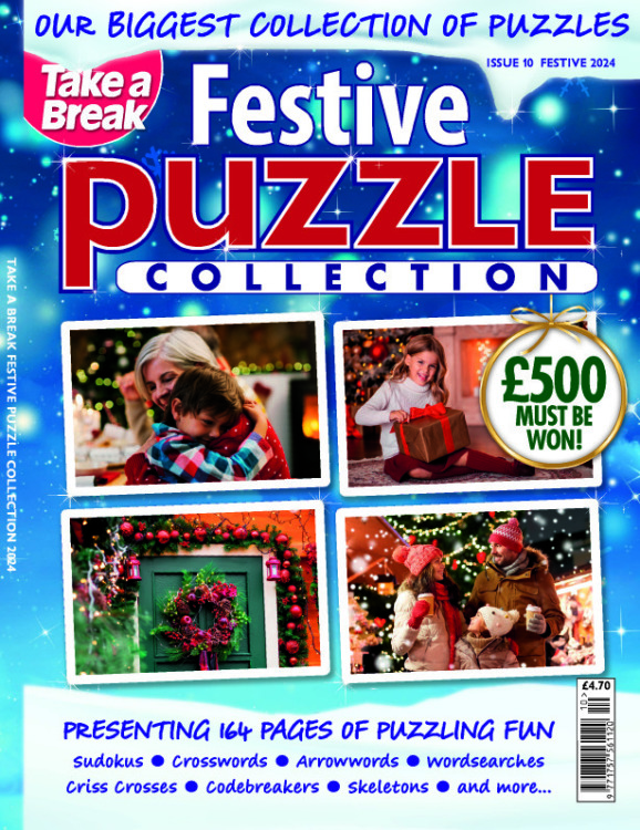 TAB Seasonal Puzzle Collection Magazine Festive 2024
