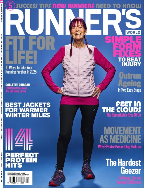 Runner's World Magazine February 2025