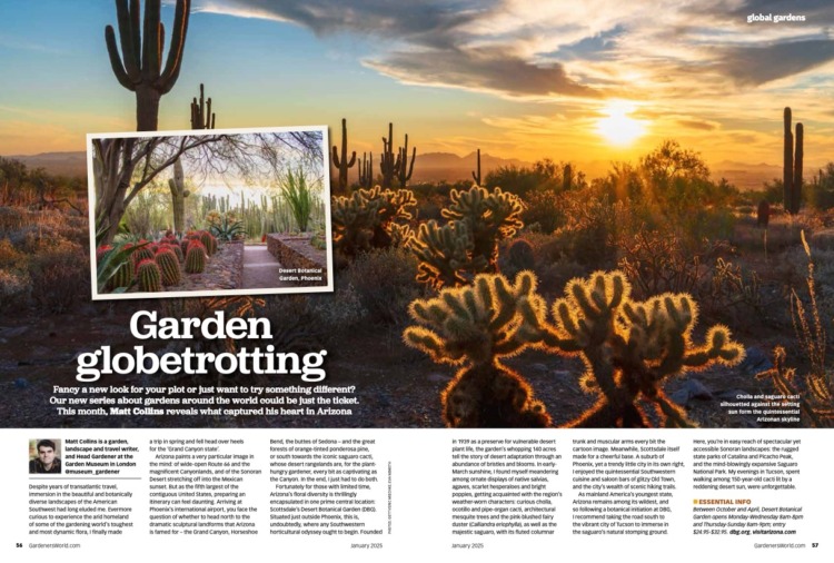 BBC Gardeners World Magazine January 2025 - Image 2