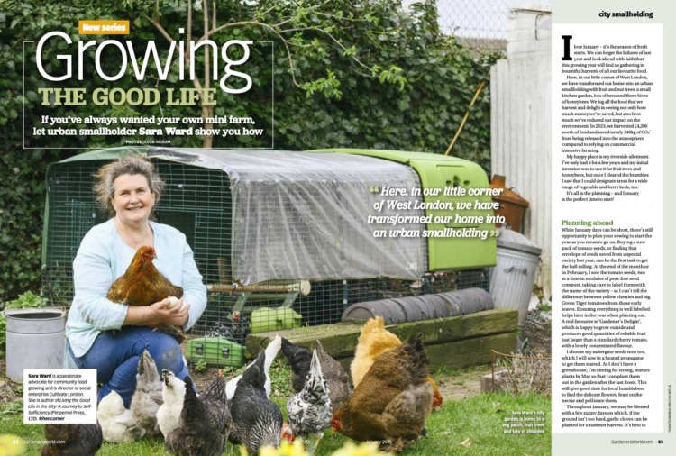 BBC Gardeners World Magazine January 2025 - Image 2