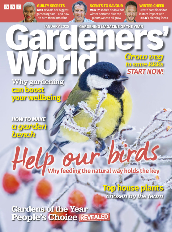 BBC Gardeners World Magazine January 2025