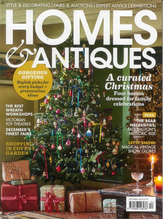 Homes & Antiques Magazine December 2024 Issue 391