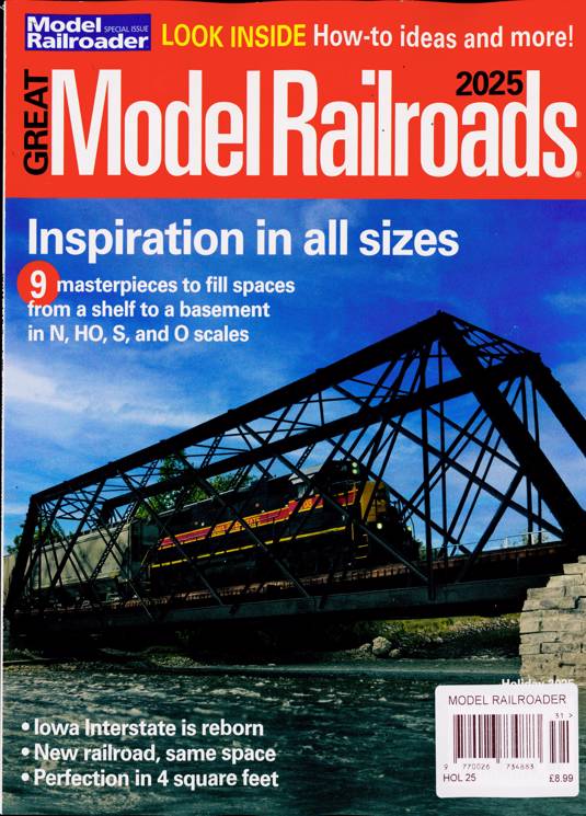 Model Railroader Magazine Holiday 2025