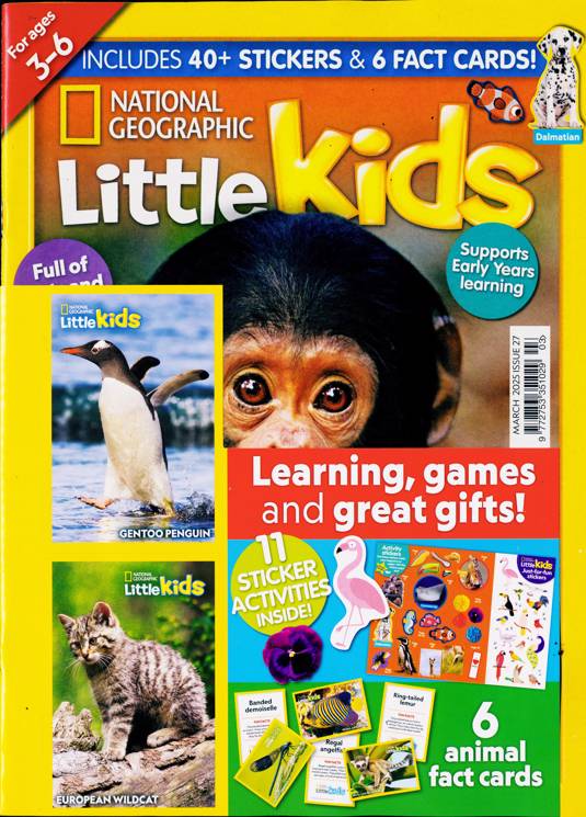 Nat Geo Little Kids Magazine March 2025