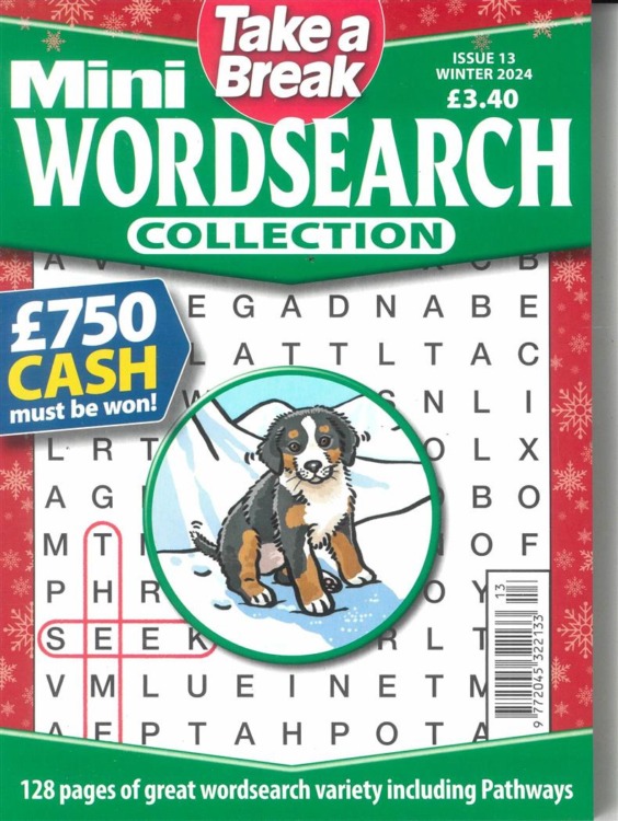TAB Mini Wordsearch Collection Magazine Issue 13 2024