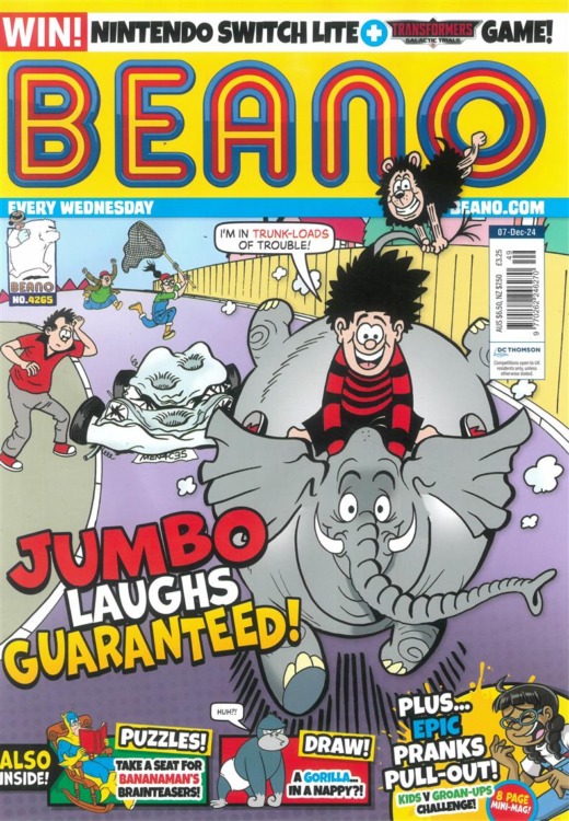 Beano Comic 7th December 2024