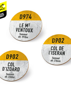 Official Tour de France 2025 Coasters with Tour de France Magazine Standard Edition